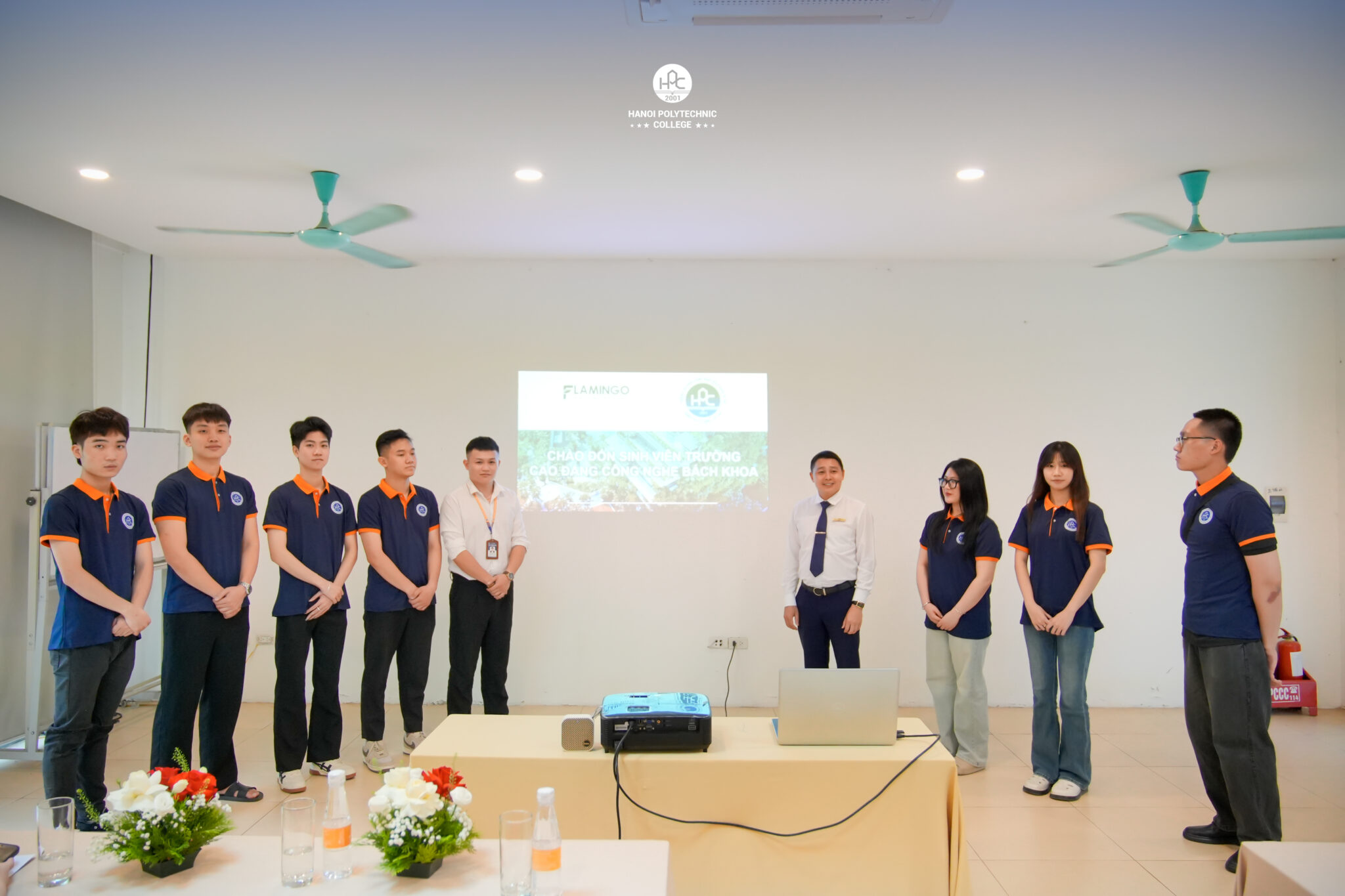 Sinh viên Khoa Du lịch Khách sạn HPC đi thực tập tại Flamingo Đại Lải