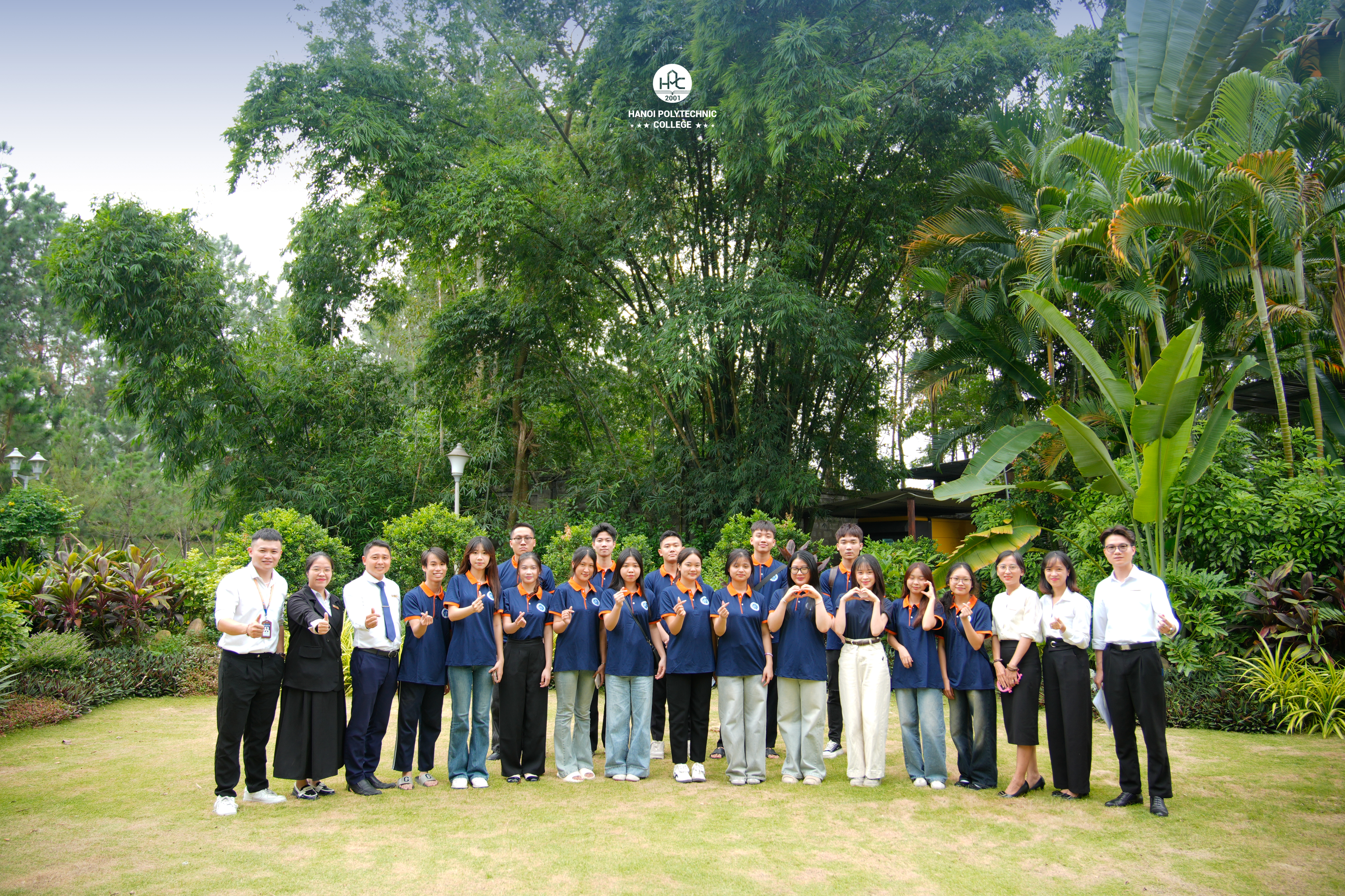 Sinh viên Khoa Du lịch Khách sạn HPC đi thực tập tại Flamingo Đại Lải